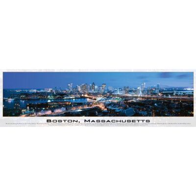 Buffalo Games Panoramic, Boston - 750pc Jigsaw Puzzle - Publicité Buffalo Games Panoramic, Boston - 750pc Jigsaw Puzzle - Publicité