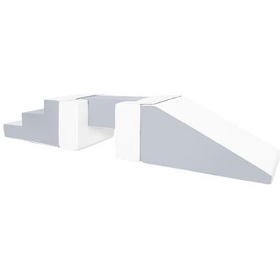 Non communiqué Passerelle 5 blocs blanc gris Gris - Publicité Non communiqué Passerelle 5 blocs blanc gris Gris - Publicité