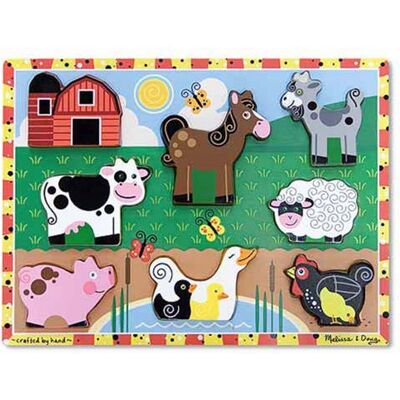 Puzzle ferme Melissa & Doug - Publicité Puzzle ferme Melissa & Doug - Publicité