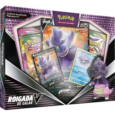 Asmodee Coffret cartes pokémon v roigada de galar - Publicité Asmodee Coffret cartes pokémon v roigada de galar - Publicité