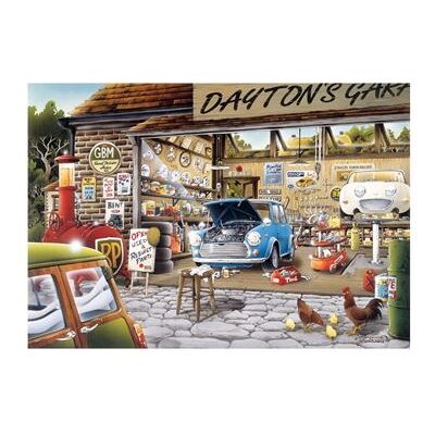 Puzzle 500 Pièces : Dayton's Garage, Perre / Anatolian - Publicité Puzzle 500 Pièces : Dayton's Garage, Perre / Anatolian - Publicité
