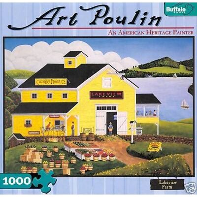 Buffalo Games Fermes Art Poulin Lakeview - Publicité Buffalo Games Fermes Art Poulin Lakeview - Publicité