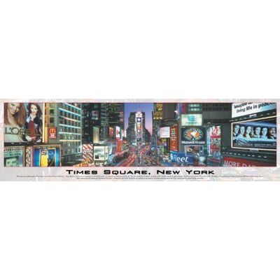 Buffalo Games Puzzle panoramique Times Square New York 750 pièces - Publicité Buffalo Games Puzzle panoramique Times Square New York 750 pièces - Publicité