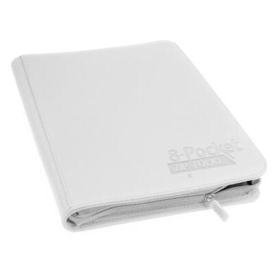 Ultimate Guard - 8-Pocket ZipFolio XenoSkin Blanc Blanc - Publicité Ultimate Guard - 8-Pocket ZipFolio XenoSkin Blanc Blanc - Publicité