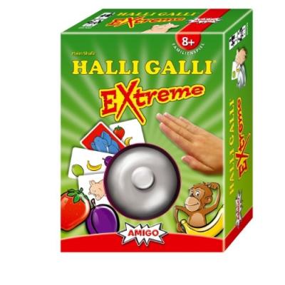 AMIGO - 5700 - JEU DE SOCIÉTÉ "HALLI GALLI EXTREME" - LANGUE: ALLEMANDE - Publicité AMIGO - 5700 - JEU DE SOCIÉTÉ "HALLI GALLI EXTREME" - LANGUE: ALLEMANDE - Publicité