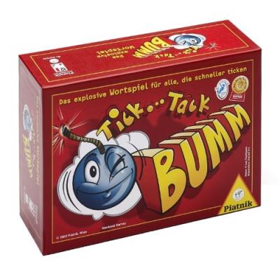 Piatnik Tick Tack Bumm - Jeu de réaction - Publicité Piatnik Tick Tack Bumm - Jeu de réaction - Publicité