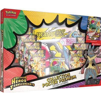 Pokemon Cartes à collectionner Pokémon Q126 Coffret Poster Premium 10 boosters Multicolore - Publicité Pokemon Cartes à collectionner Pokémon Q126 Coffret Poster Premium 10 boosters Multicolore - Publicité
