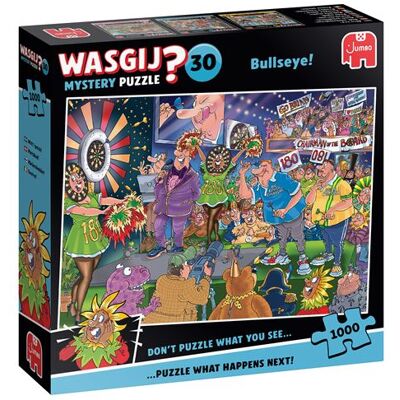 Puzzle Jumbo Wasgij Bullseye 1000 pièces - Publicité Puzzle Jumbo Wasgij Bullseye 1000 pièces - Publicité