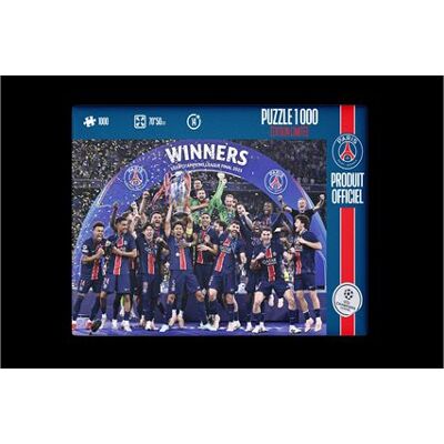 Puzzle 1000 pièces Megableu Paris Saint-Germain Champion d'Europe 2025 Edition limitée - Publicité Puzzle 1000 pièces Megableu Paris Saint-Germain Champion d'Europe 2025 Edition limitée - Publicité
