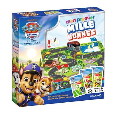 Jeu classique Dujardin Mon premier mille Bornes Paw Patrol Pat’patrouille Multicolore - Publicité Jeu classique Dujardin Mon premier mille Bornes Paw Patrol Pat’patrouille Multicolore - Publicité