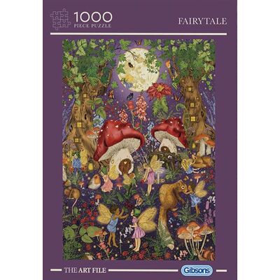 Puzzle 1000 pièces Gibsons Fairytale - Publicité Puzzle 1000 pièces Gibsons Fairytale - Publicité