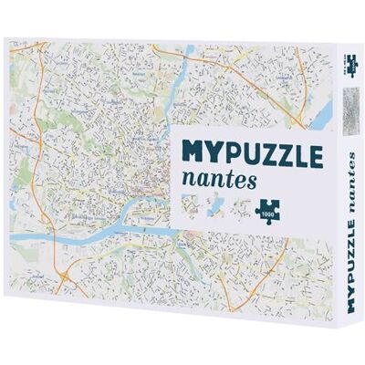 Rougier & Plé Fournitures pour arts créatifs - Puzzle plan de Nantes - Publicité Rougier & Plé Fournitures pour arts créatifs - Puzzle plan de Nantes - Publicité