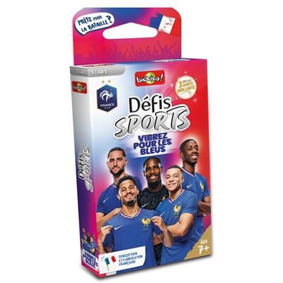 Jeu classique Bioviva Défis Sports Fédération Française de Football Multicolore - Publicité Jeu classique Bioviva Défis Sports Fédération Française de Football Multicolore - Publicité