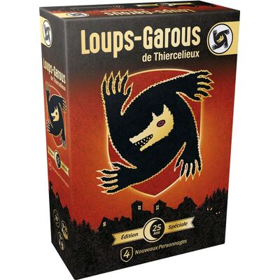 Jeu d'ambiance Asmodee Loups-Garous de Thiercelieux Edition 25ème anniversaire Multicolore - Publicité Jeu d'ambiance Asmodee Loups-Garous de Thiercelieux Edition 25ème anniversaire Multicolore - Publicité