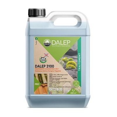 Non communiqué Traitement concentré 2en1 Dalep 3100 pour 160m2 bidon de 5l - Publicité Non communiqué Traitement concentré 2en1 Dalep 3100 pour 160m2 bidon de 5l - Publicité