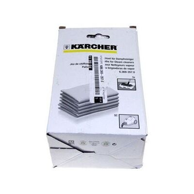 Lot de 5 lingettes pour nettoyeur vapeur karcher - Publicité Lot de 5 lingettes pour nettoyeur vapeur karcher - Publicité