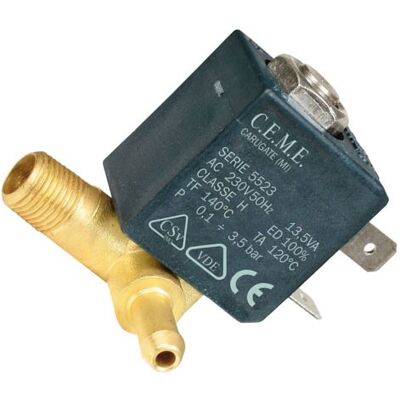 DeLonghi, Astoria, Simac, Stirella, Kenwood, Philips Electrovanne 90° - Accessoire pour centrale vapeur - Publicité DeLonghi, Astoria, Simac, Stirella, Kenwood, Philips Electrovanne 90° - Accessoire pour centrale vapeur - Publicité