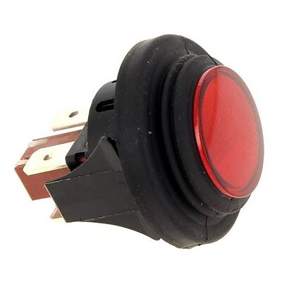 POLTI - Interrupteur 4 cosses rouge - Rouge - compatible Vaporetto Polti - Switch - Publicité POLTI - Interrupteur 4 cosses rouge - Rouge - compatible Vaporetto Polti - Switch - Publicité