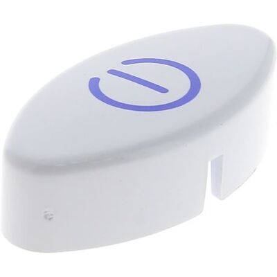 Bouton marche/arrêt blanc Indesit C00143006 - Bouton pour lave-vaisselle - Publicité Bouton marche/arrêt blanc Indesit C00143006 - Bouton pour lave-vaisselle - Publicité