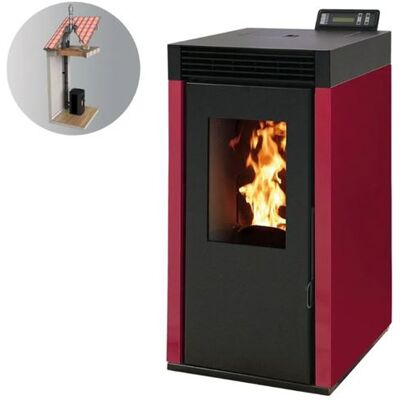 Interstoves Pack Poêle à granules MARINA 6 Etanche + Kit Conduit Vertical 80/125 - Bordeaux Bordeaux - Publicité Interstoves Pack Poêle à granules MARINA 6 Etanche + Kit Conduit Vertical 80/125 - Bordeaux Bordeaux - Publicité