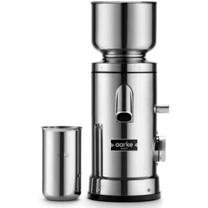 Aarke Moulin a cafe electrique - inox ARGENT - Publicité Aarke Moulin a cafe electrique - inox ARGENT - Publicité