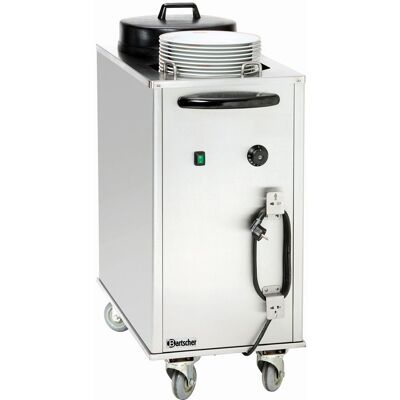Chariot Chauffe Assiette 2x50 assiettes 2,0 kW Bartscher 1 - Publicité Chariot Chauffe Assiette 2x50 assiettes 2,0 kW Bartscher 1 - Publicité