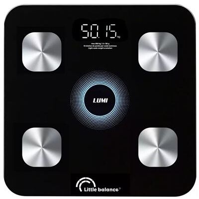 Non communiqué Impédancemètre connecté 180kg 50g Little Balance 8861 noir - Publicité Non communiqué Impédancemètre connecté 180kg 50g Little Balance 8861 noir - Publicité