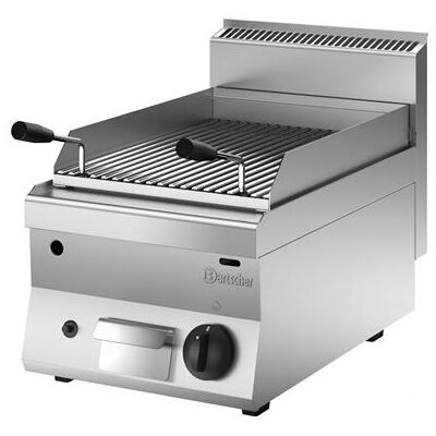 Grill Pierre de Lave Gaz Série 650 - B400 - Bartscher - - Acier inoxydable 400x650x295mm Multicolore - Publicité Grill Pierre de Lave Gaz Série 650 - B400 - Bartscher - - Acier inoxydable 400x650x295mm Multicolore - Publicité