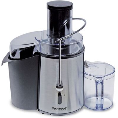Centrifugeuse Techwood TCFI-1556 1000W Inox Inox - Publicité Centrifugeuse Techwood TCFI-1556 1000W Inox Inox - Publicité