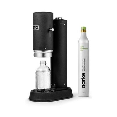 Machine à soda et eau gazeuse Aarke Pack Carbonator Pro Noir mat + CO2 Noir Mat - Publicité Machine à soda et eau gazeuse Aarke Pack Carbonator Pro Noir mat + CO2 Noir Mat - Publicité