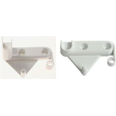Butoir blanc droite portillon h.65x33x50 pour réfrigérateur ariston Blanc - Publicité Butoir blanc droite portillon h.65x33x50 pour réfrigérateur ariston Blanc - Publicité