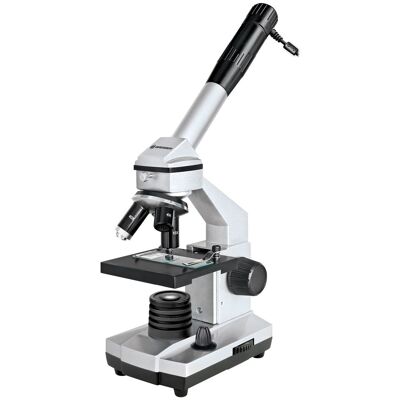 Microscope pour enfants Bresser Optik 88-55001 monoculaire 1024 x lumière transmise - Publicité Microscope pour enfants Bresser Optik 88-55001 monoculaire 1024 x lumière transmise - Publicité