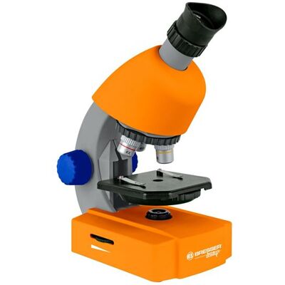 Jeu scientifique Bresser Microscope Junior 40X-640X Orange Orange - Publicité Jeu scientifique Bresser Microscope Junior 40X-640X Orange Orange - Publicité