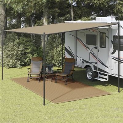 vidaXL Tapis de tente 250x450 cm Taupe - Tapis de tente - Publicité vidaXL Tapis de tente 250x450 cm Taupe - Tapis de tente - Publicité