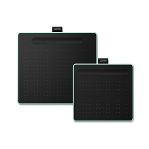 Wacom INTUOS M BLUETOOTH - Tablette graphique Bluetooth avec stylet 4k - Pistache - Publicité