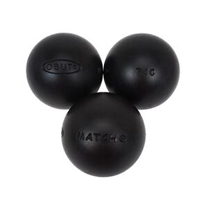 Obut Boules de pétanque Match plus 74mm Noir Taille : 700g Taille : 700g - Publicité