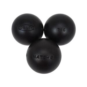 Obut Boules de pétanque Match plus 76mm Noir Taille : 720g Taille : 720g - Publicité