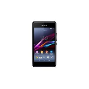 Sony XPERIA E1 - 3G smartphone - RAM 512 Mo / Mémoire interne 4 Go - microSD slot - Ecran LCD - 4" - 800 x 480 pixels - rear camera 3 MP - noir - Publicité