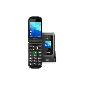 Spc Jasper 2 4g - téléphone portable senior avec whatsapp, grandes touches, compatibleappareils auditifs, bouton sos, 4g et socle charge - noir - Publicité