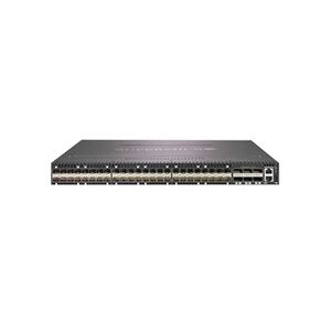 Super Micro Computer Supermicro SuperSwitch SSE-F3548SR - Commutateur - C3 - Géré - 48 x 1/10/25 Gigabit SFP28 + 6 x 40/100 Gigabit QSFP28 - de bureau, Montable sur rack - Publicité