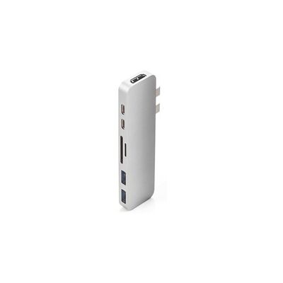 Hub Hyper Drive Duo Hub 7 en 2 MacBook Pro Argent - Publicité Hub Hyper Drive Duo Hub 7 en 2 MacBook Pro Argent - Publicité