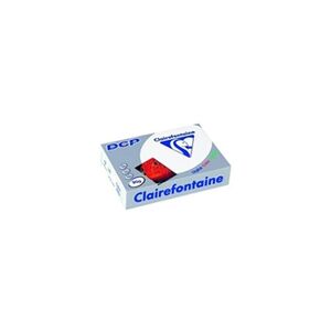 Clairefontaine Dcp 500 Feuilles A4 (297 X 210 Mm), 90 G/M2- Papier D'Impression Couleur Laser - Ultra Blanc 1833C - Publicité