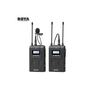 Boya Microphone BY-WM8 Pro-K1 Système de microphone sans fil UHF 48 canaux (un émetteur de poche et un récepteur pour caméra) - Publicité