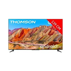 TV LED 4K 139 cm TV 4K QLED THOMSON 55UH7500 Android TV - Publicité