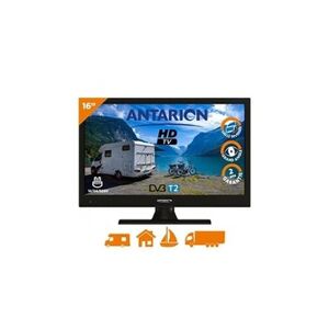 Antarion tv led 16" 40cm télévision full hd tnt camping car caravane 12v - Publicité