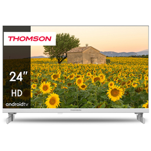 Thomson 24HA2S13CW HD 61cm Android TV Blanc - Publicité