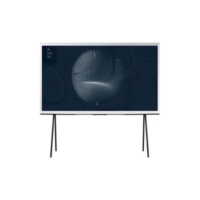 Samsung The Serif QE43LS01B 43" QLED 4K UHD Blanc - Publicité Samsung The Serif QE43LS01B 43" QLED 4K UHD Blanc - Publicité