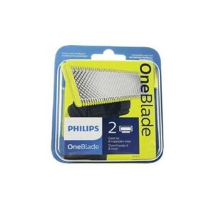 Philips Lames Pour Rasoir Oneblade Lot De 2 Pour Pieces Soins Corporels Petit Electromenager - Qp220/55 - Publicité