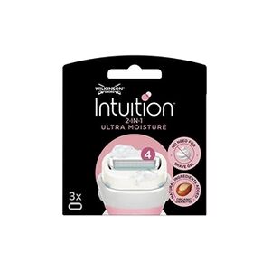 Wilkinson Pack de 2 - Intuition Ultra Moisture - Lames de rasoir pour femme - Pack de 3 - Publicité