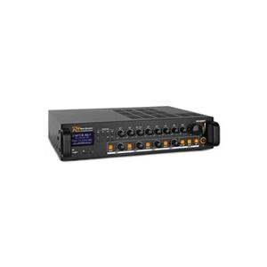 Power Dynamics PDV360MP3 - Amplificateur Mixeur 100V 4 Zones, 360W, FM/BT/USB/SD/MP3 - Publicité